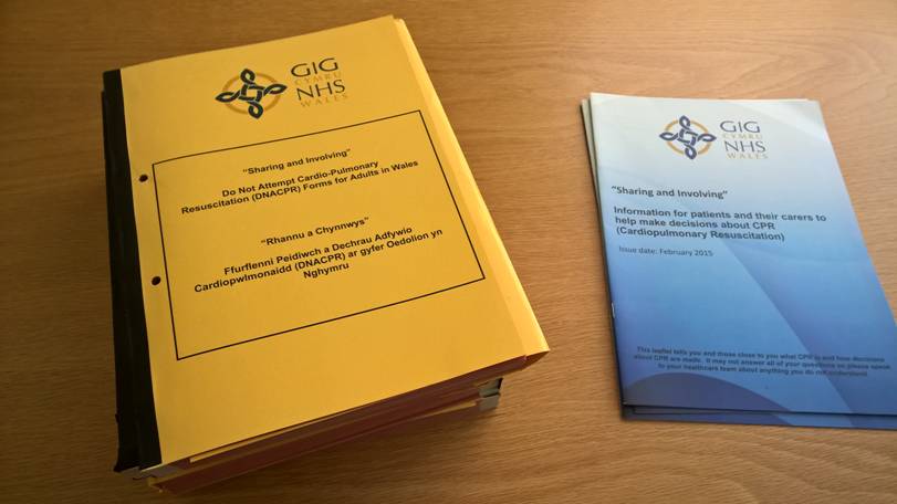 Talk CPR Printed materials for HCPs 
